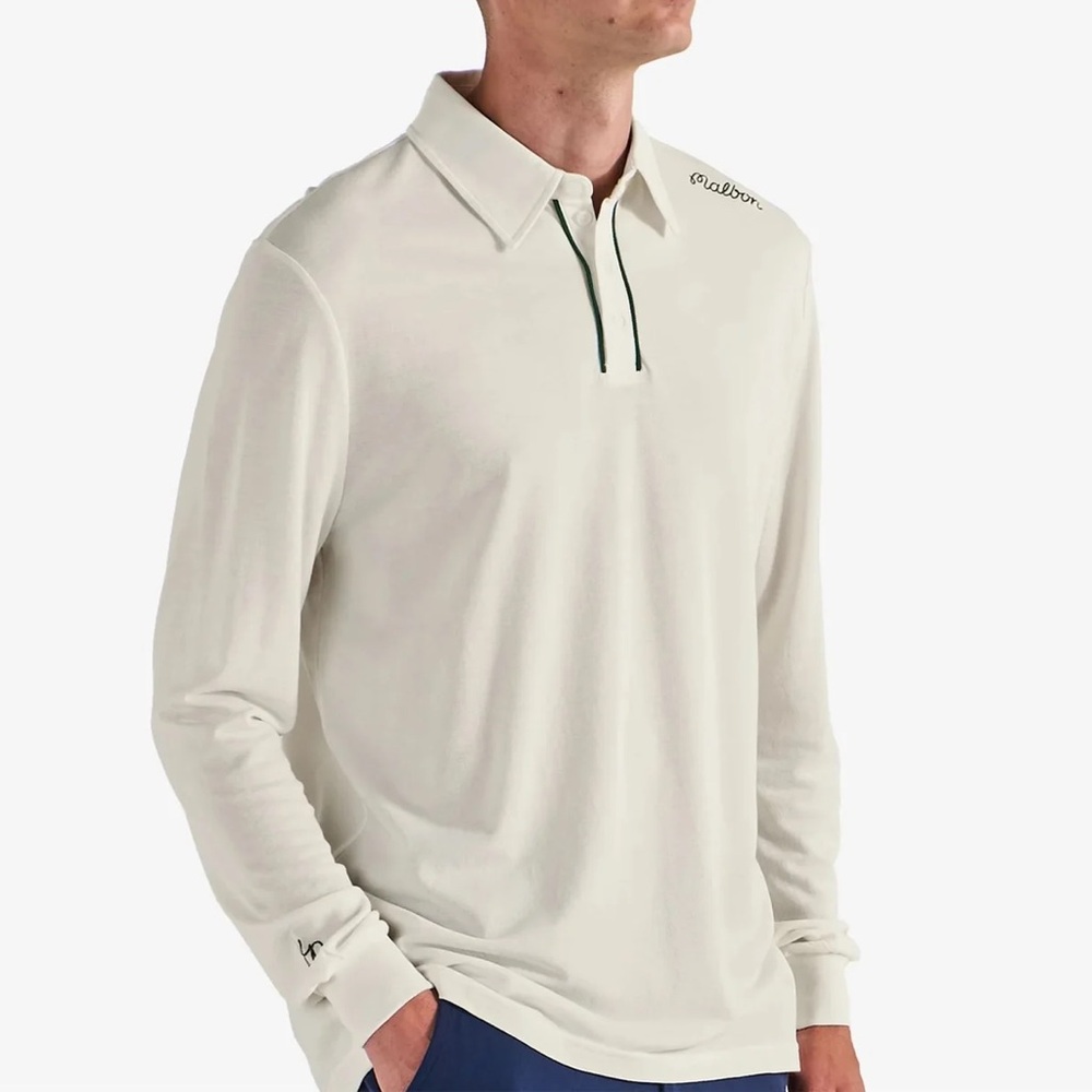 Malbon x Jesper Parnevik LS Cotton Pique Polo